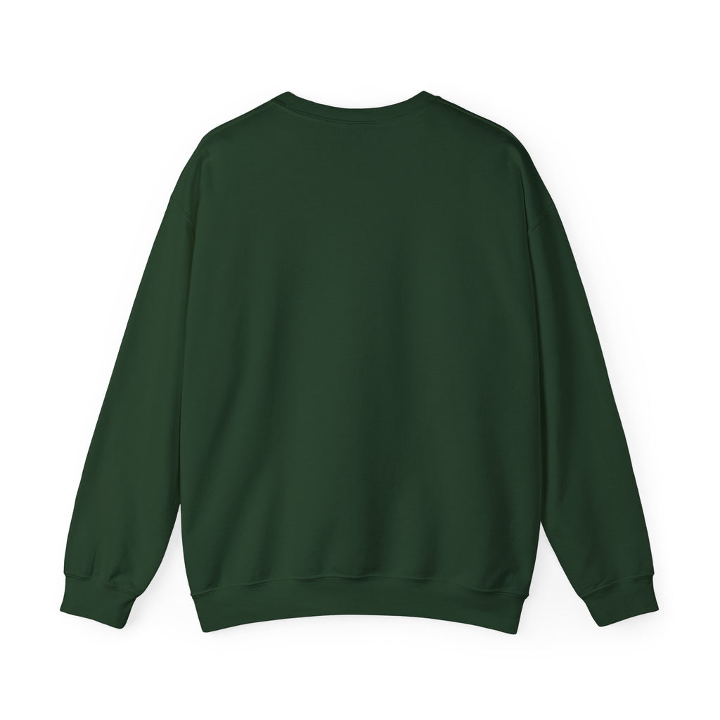 Infinity Symbol Crewneck Sweatshirt — Golden Cosmic Design