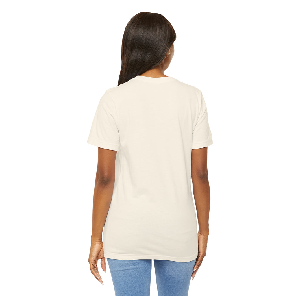 Infinity Symbol Cosmic Tee — Golden Spiritual Graphic T-Shirt
