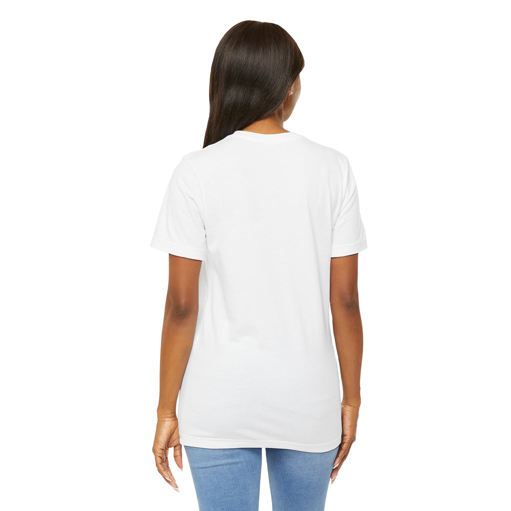 Infinity Symbol Cosmic Tee — Golden Spiritual Graphic T-Shirt