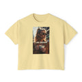 I Am Enough Boxy Tee — Women’s Empowerment Graphic T‑Shirt
