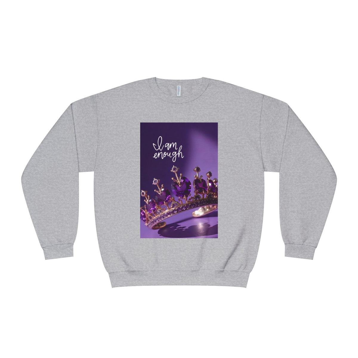 I Am Enough Crown Crewneck Sweatshirt
