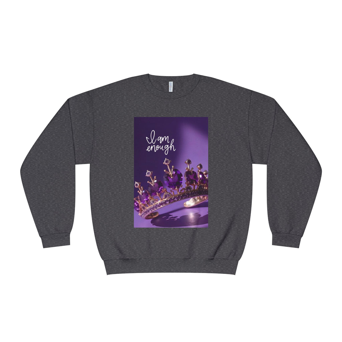 I Am Enough Crown Crewneck Sweatshirt