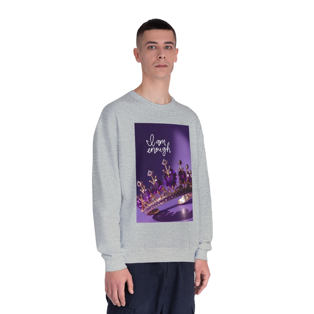 I Am Enough Crown Crewneck Sweatshirt