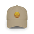 Gold Glitter Tennis Ball Embroidered Cap Golden Abundance Coin