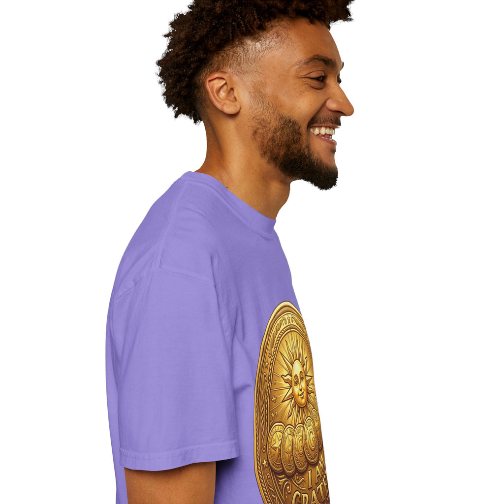 Unisex Garment-Dyed T-shirt Golden Coin