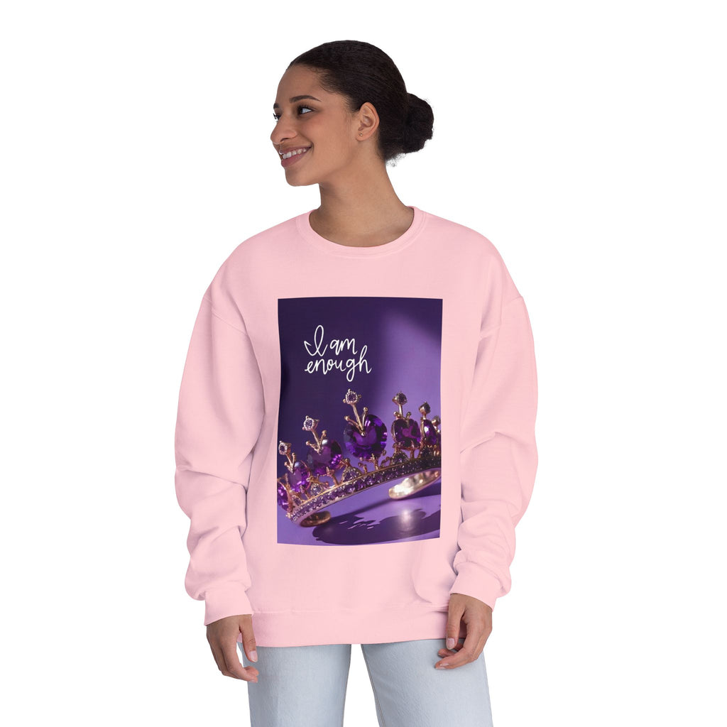 I Am Enough Crown Crewneck Sweatshirt