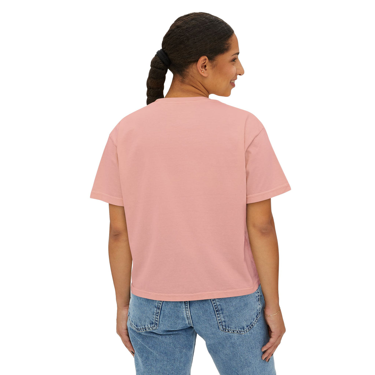 I Am Enough Boxy Tee — Women’s Empowerment Graphic T‑Shirt