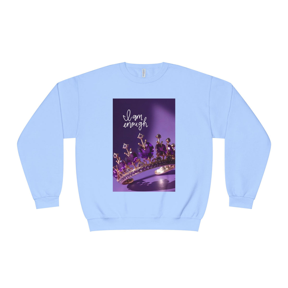 I Am Enough Crown Crewneck Sweatshirt