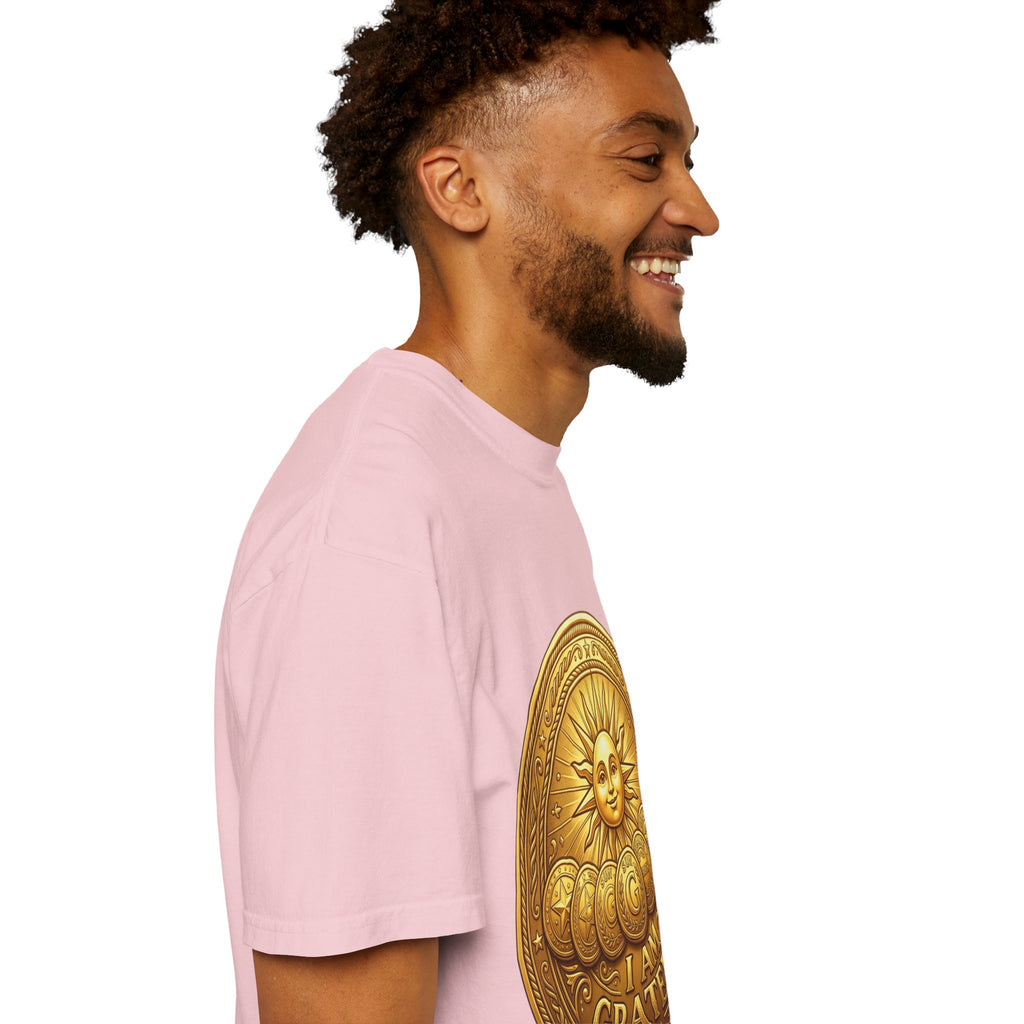 Unisex Garment-Dyed T-shirt Golden Coin