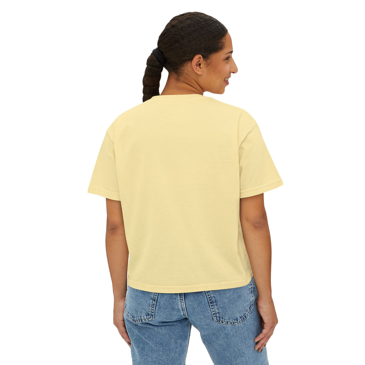 I Am Enough Boxy Tee — Women’s Empowerment Graphic T‑Shirt