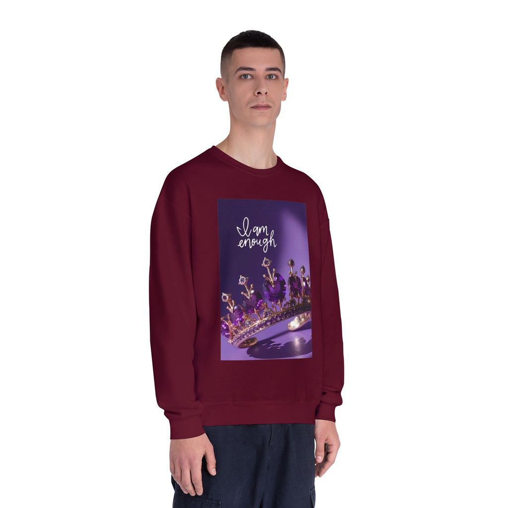 I Am Enough Crown Crewneck Sweatshirt