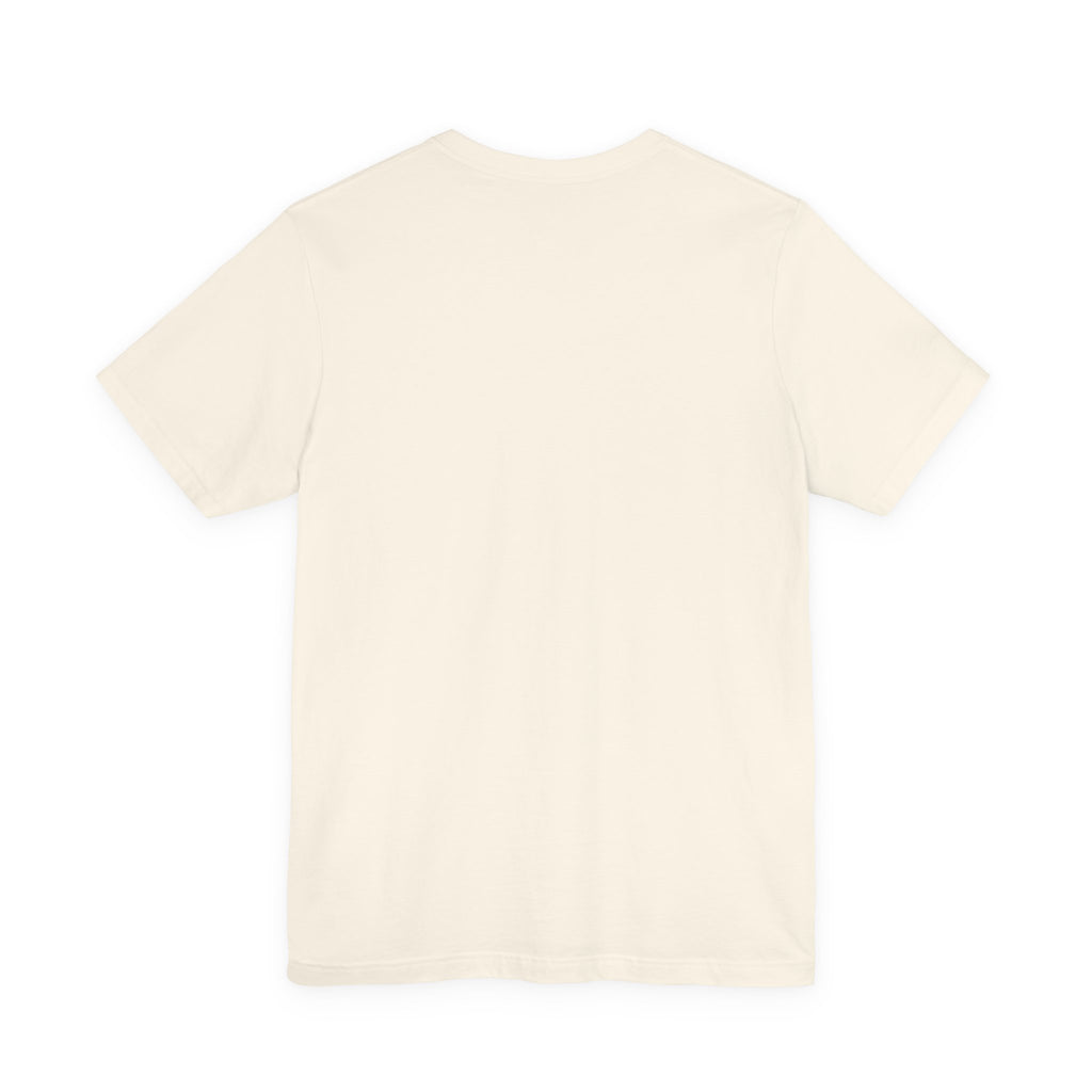 Infinity Symbol Cosmic Tee — Golden Spiritual Graphic T-Shirt