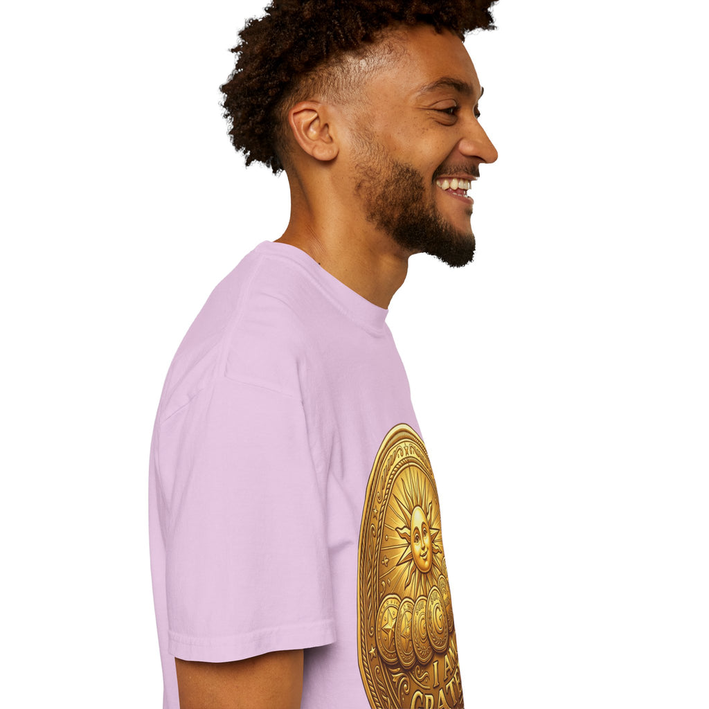 Unisex Garment-Dyed T-shirt Golden Coin