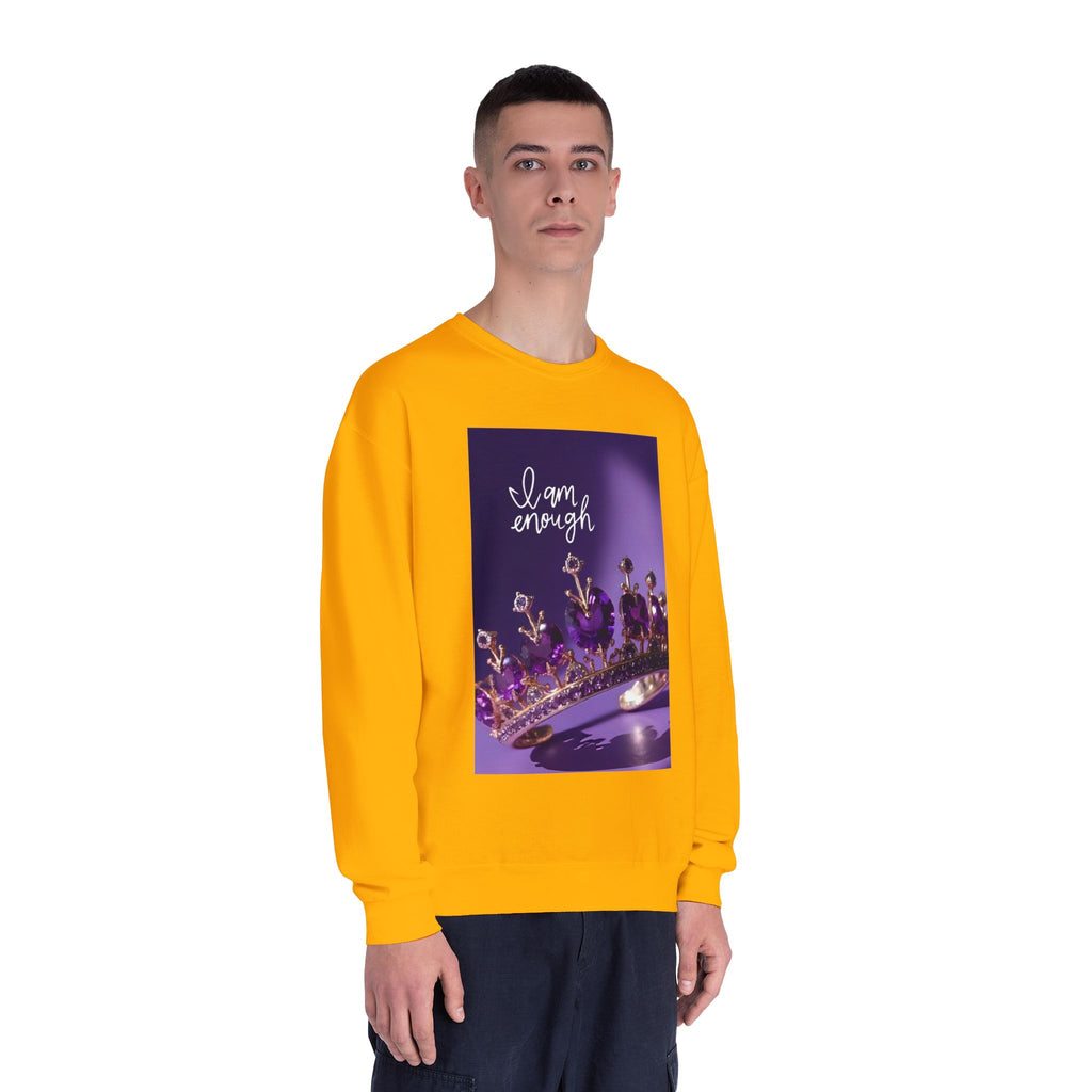I Am Enough Crown Crewneck Sweatshirt