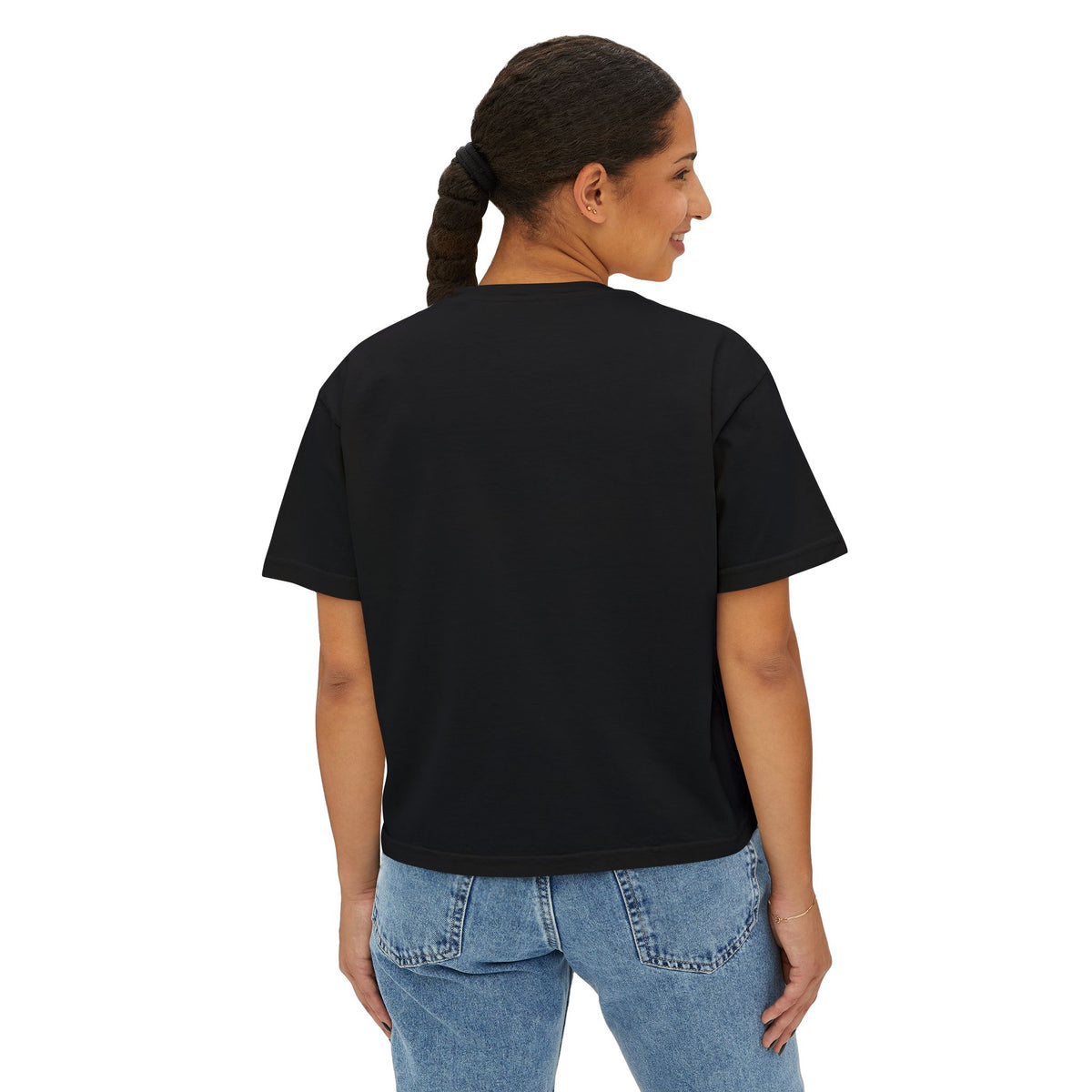 I Am Enough Boxy Tee — Women’s Empowerment Graphic T‑Shirt