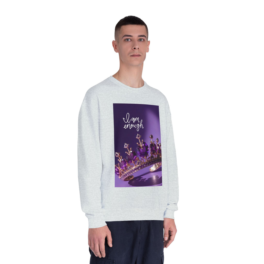 I Am Enough Crown Crewneck Sweatshirt