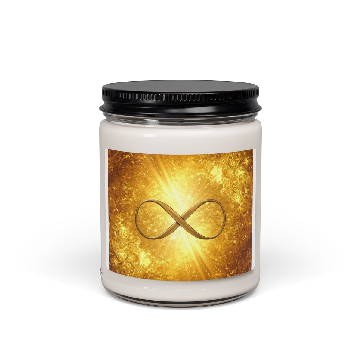 Infinity Glow Soy Candle — 9oz Scented Jar