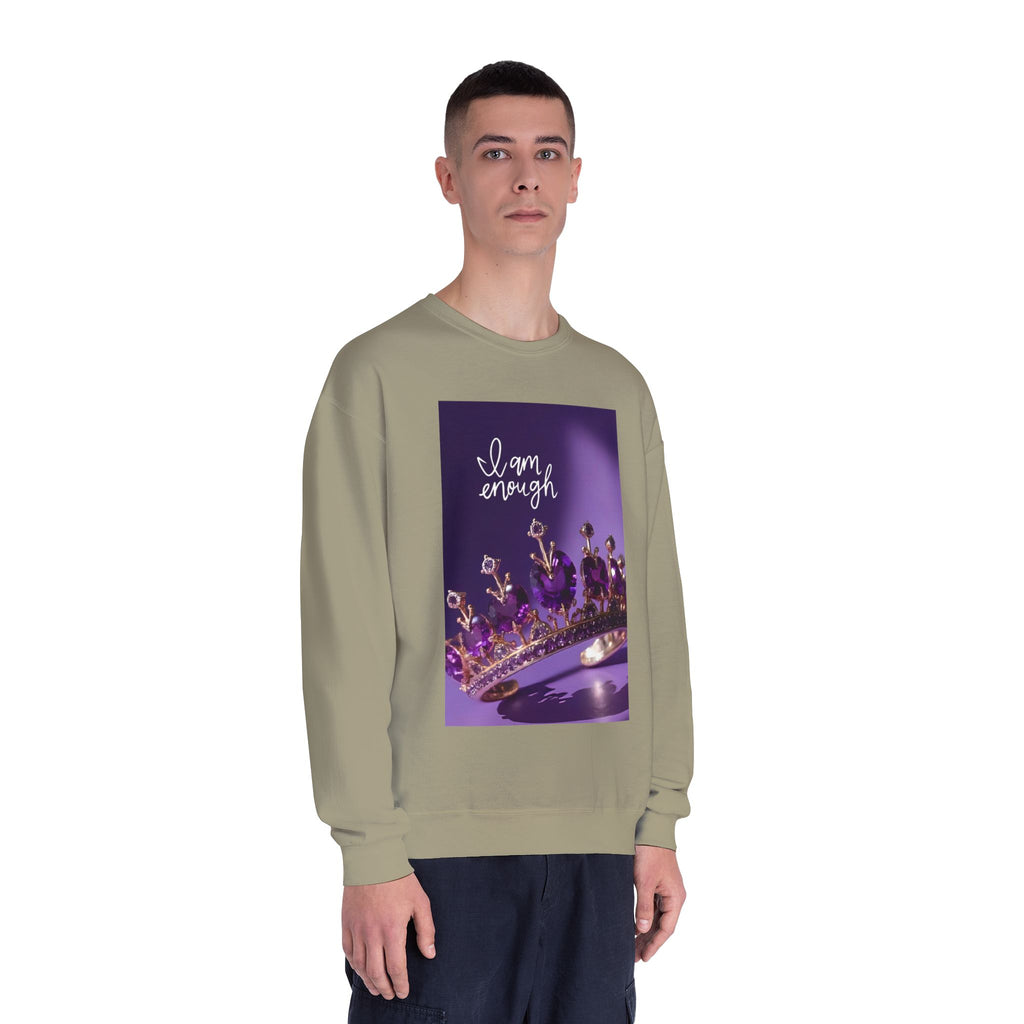 I Am Enough Crown Crewneck Sweatshirt