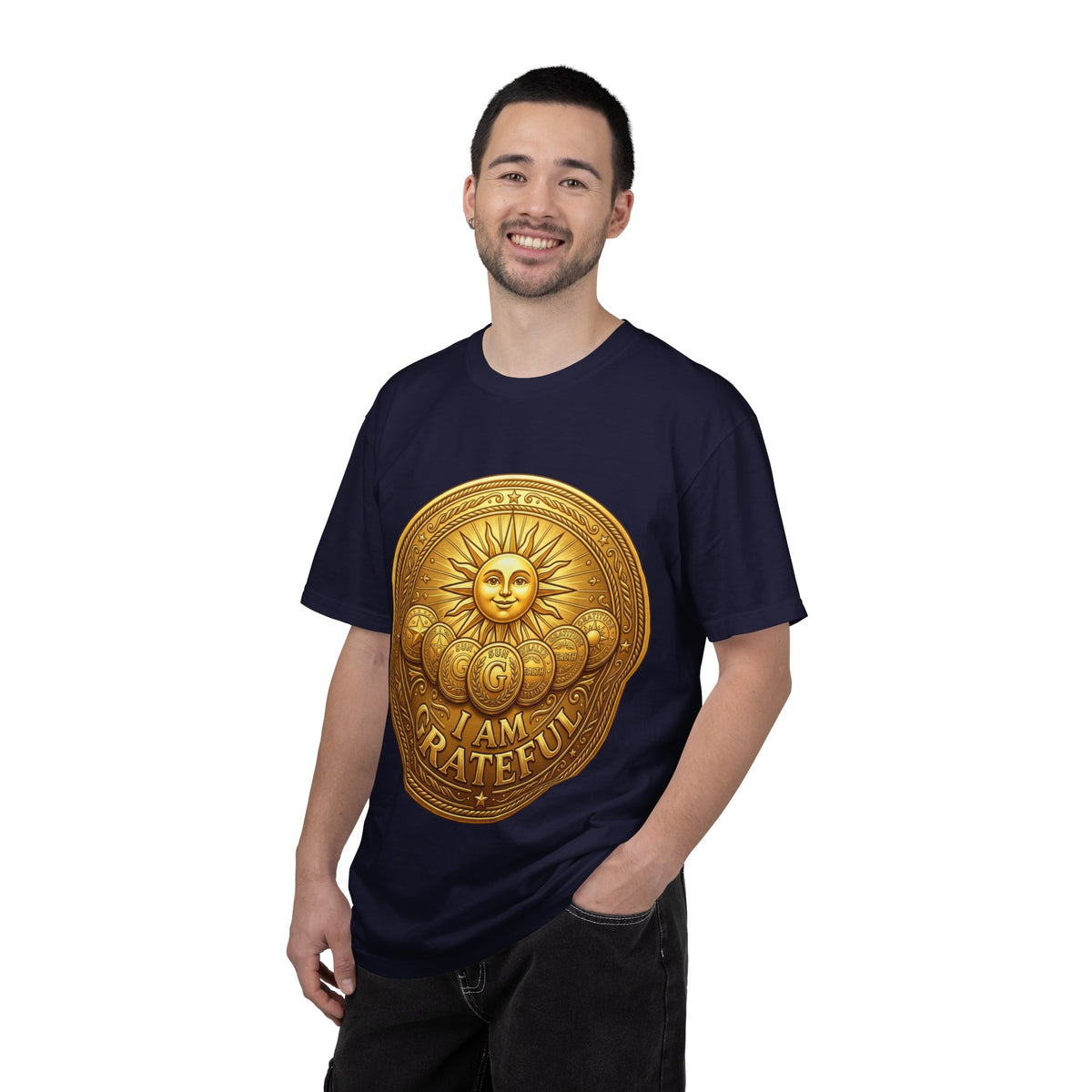 Unisex Garment-Dyed T-shirt Golden Coin