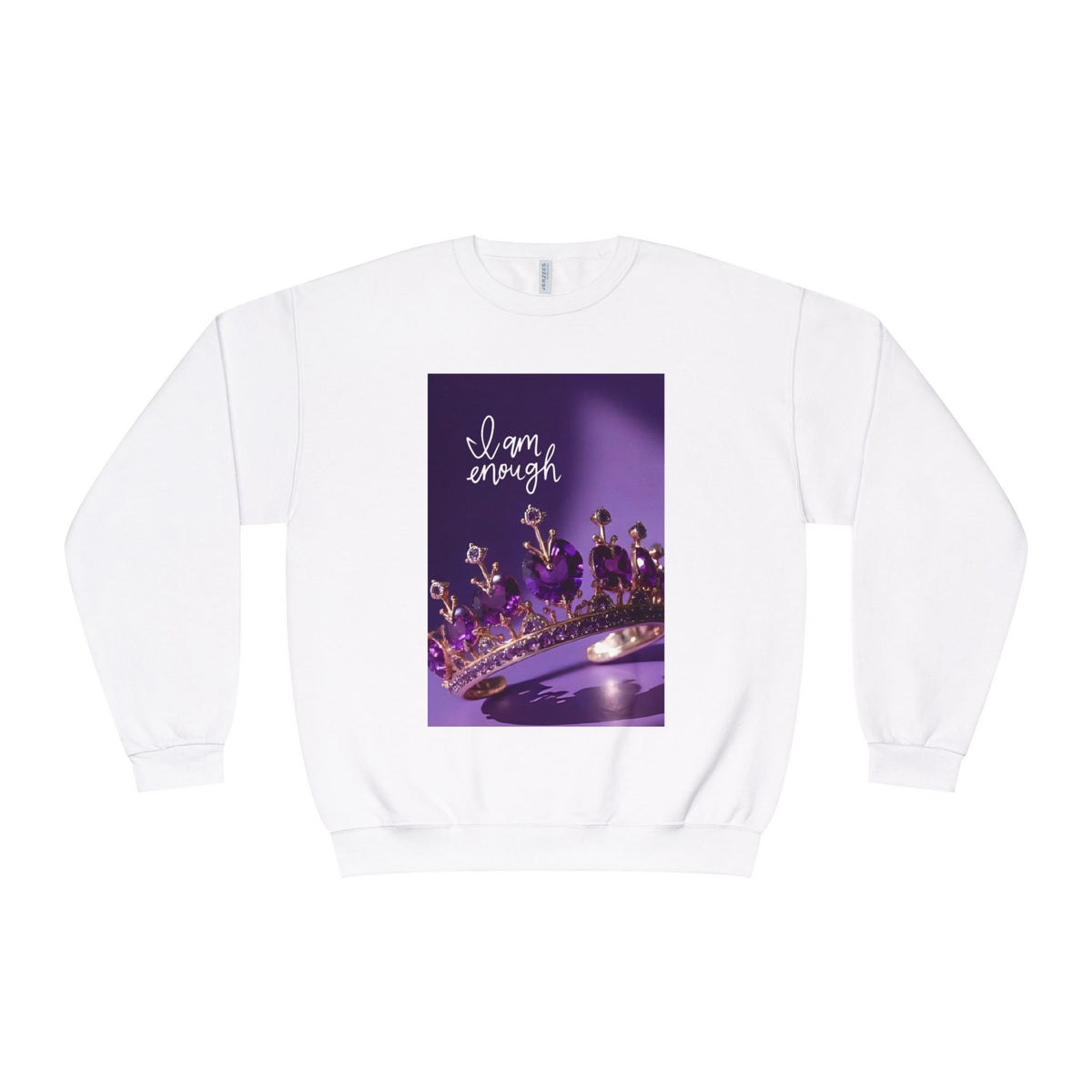 I Am Enough Crown Crewneck Sweatshirt