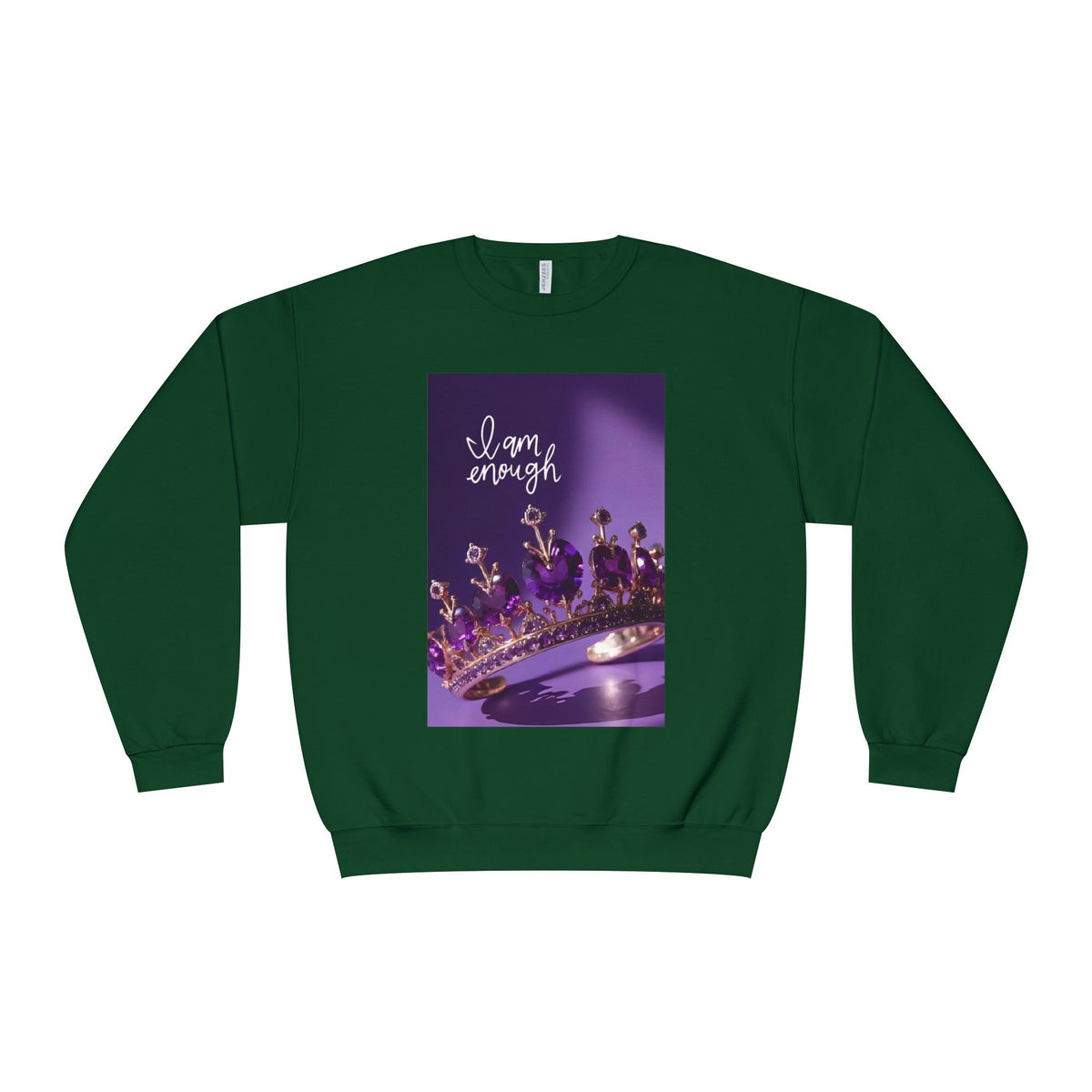 I Am Enough Crown Crewneck Sweatshirt