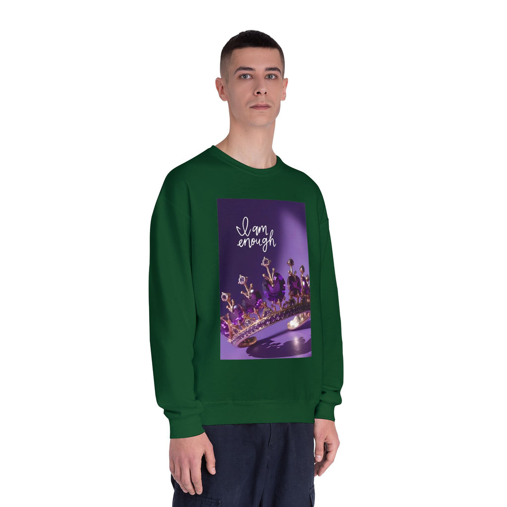 I Am Enough Crown Crewneck Sweatshirt