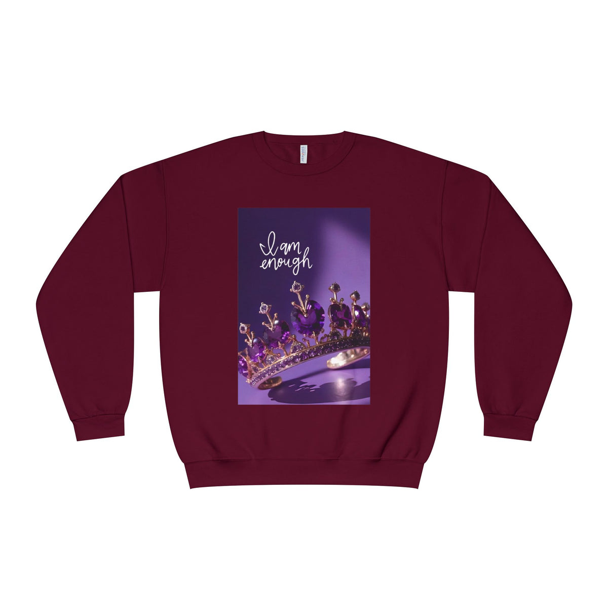 I Am Enough Crown Crewneck Sweatshirt