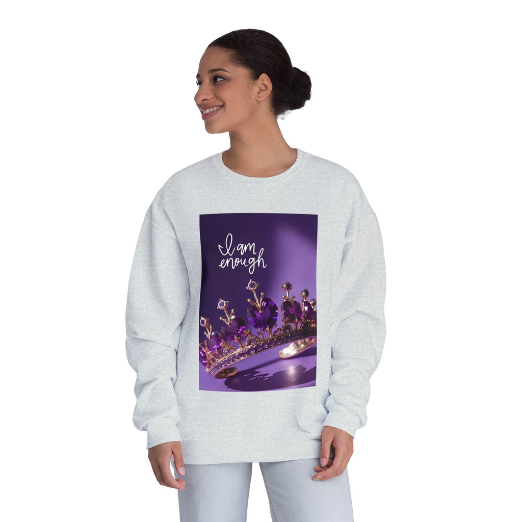 I Am Enough Crown Crewneck Sweatshirt