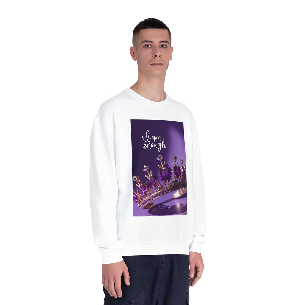 I Am Enough Crown Crewneck Sweatshirt