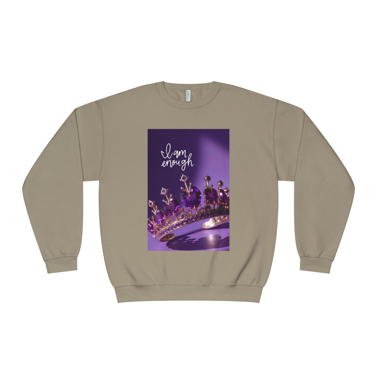 I Am Enough Crown Crewneck Sweatshirt