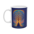 Meditation Tree Ceramic Mug — Mindfulness Yoga Coffee Cup (11oz & 15oz)