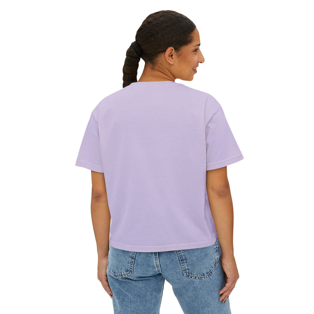 I Am Enough Boxy Tee — Women’s Empowerment Graphic T‑Shirt