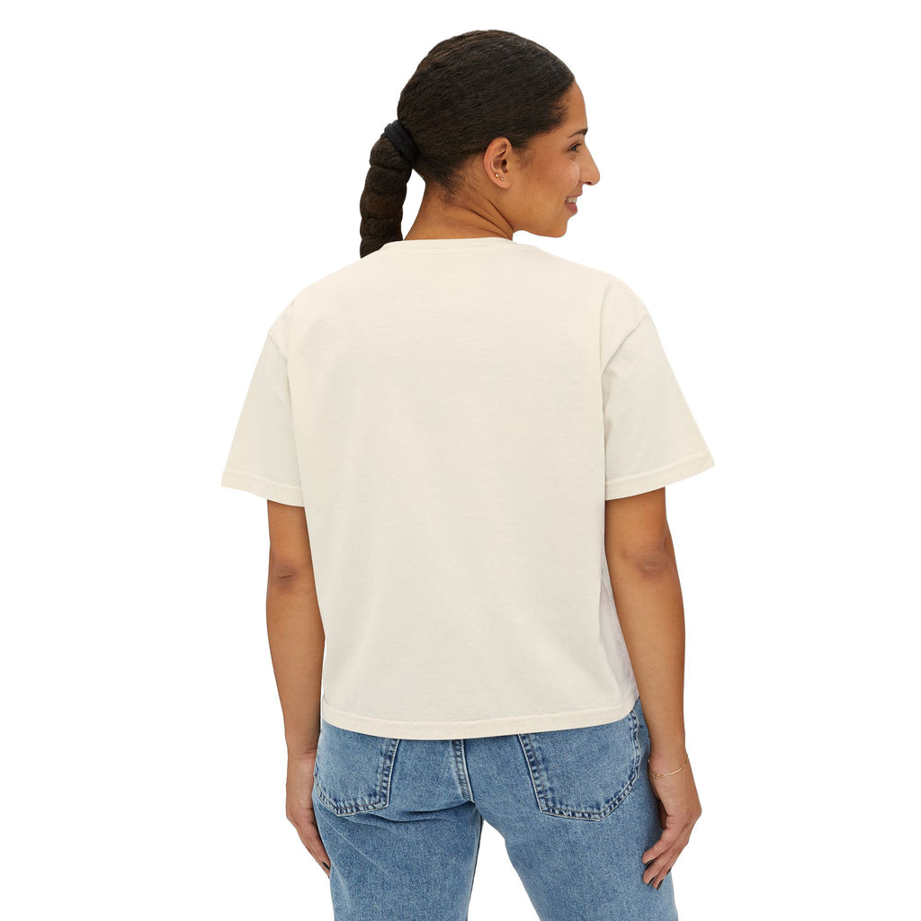 I Am Enough Boxy Tee — Women’s Empowerment Graphic T‑Shirt