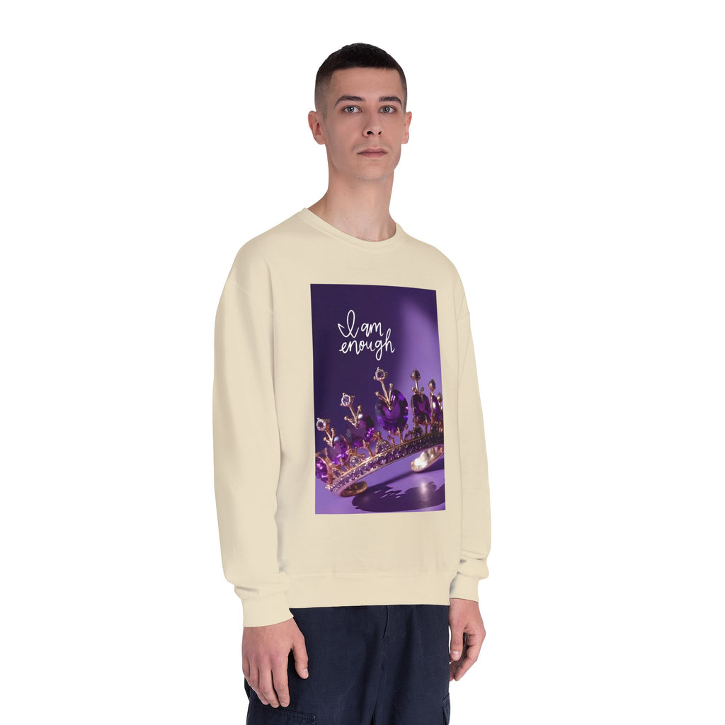 I Am Enough Crown Crewneck Sweatshirt